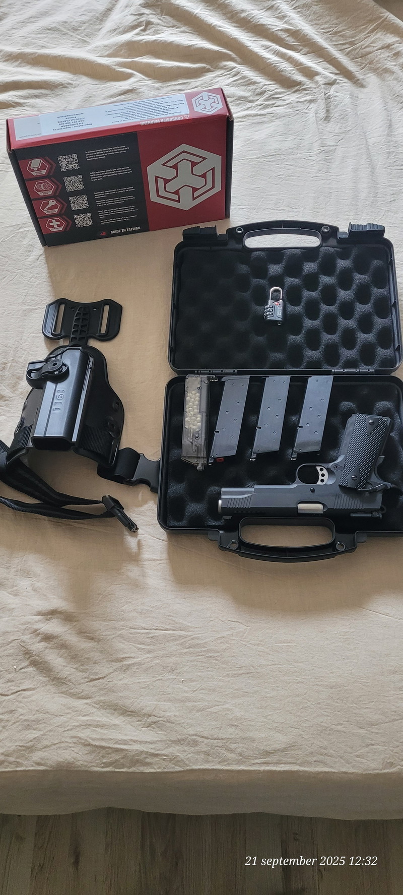 Afbeelding 1 van Colt 1911 NE1202 Black GBB