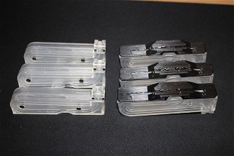 Image pour 6x Novritsch SSG10/VSR10 28rds mags (3x Silo SSG10 Mag Pull Tab inclusief)