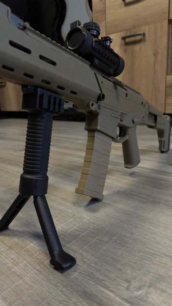 Imagen 4 de In uitstekende staat airsoft geweer, inklapbaar inclusief koffer, optic en onderstuk