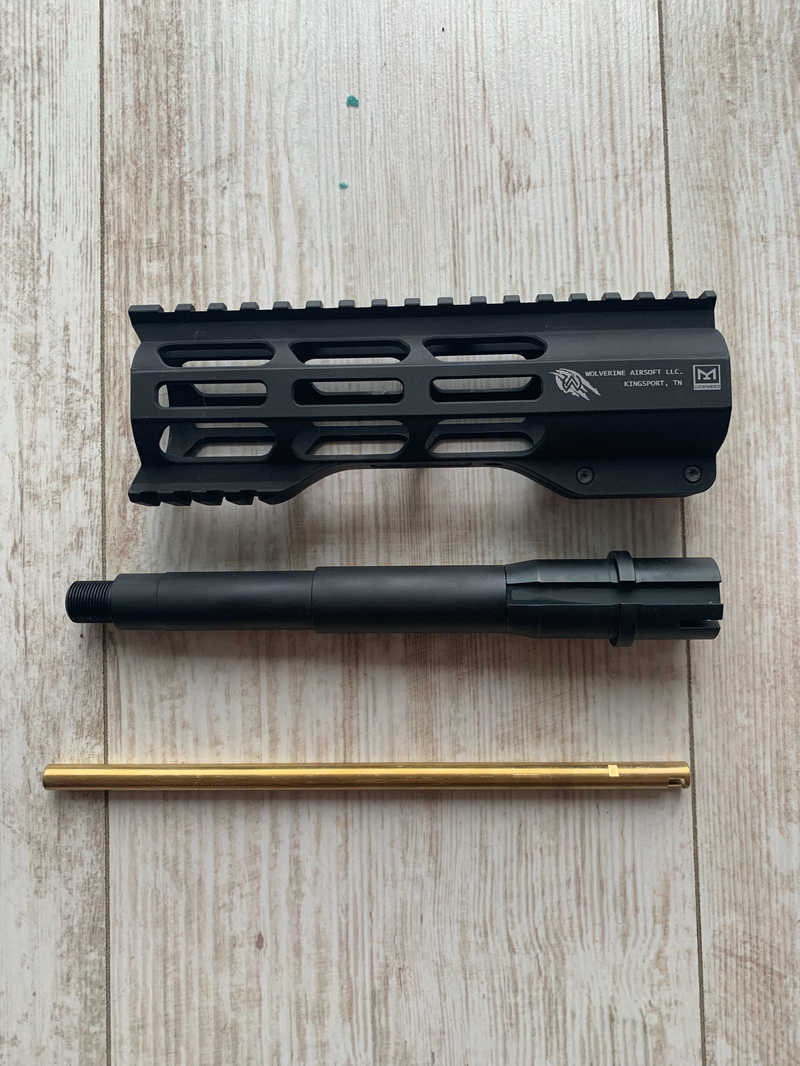 Afbeelding 1 van Mtw 7” barrel en handguard set.