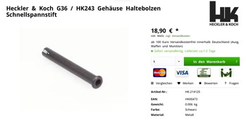 Image 4 for NEU G36 CV BLOW BACK Tan UMAREX inklusive NEU 4 Magpul PTS 120rd PMAG 30G MagLevel for G36 AEG RARITÄT! + Original Teile