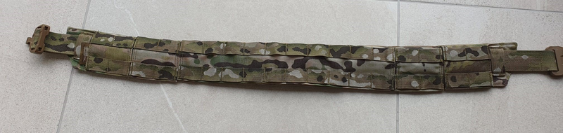 Image 1 for Warrior Low Profile Molle Belt - Met Cobra buckle