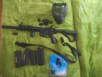 Bild 5 für Daniel Defense MK18 RIII (EMG) + extra mags and airsofting kit