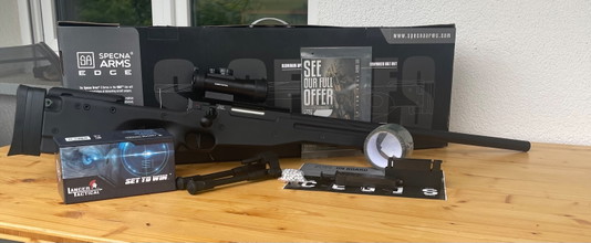 Afbeelding van Specna Arms SA-S12 High Power Sniper Rifle + Scope + Bipod