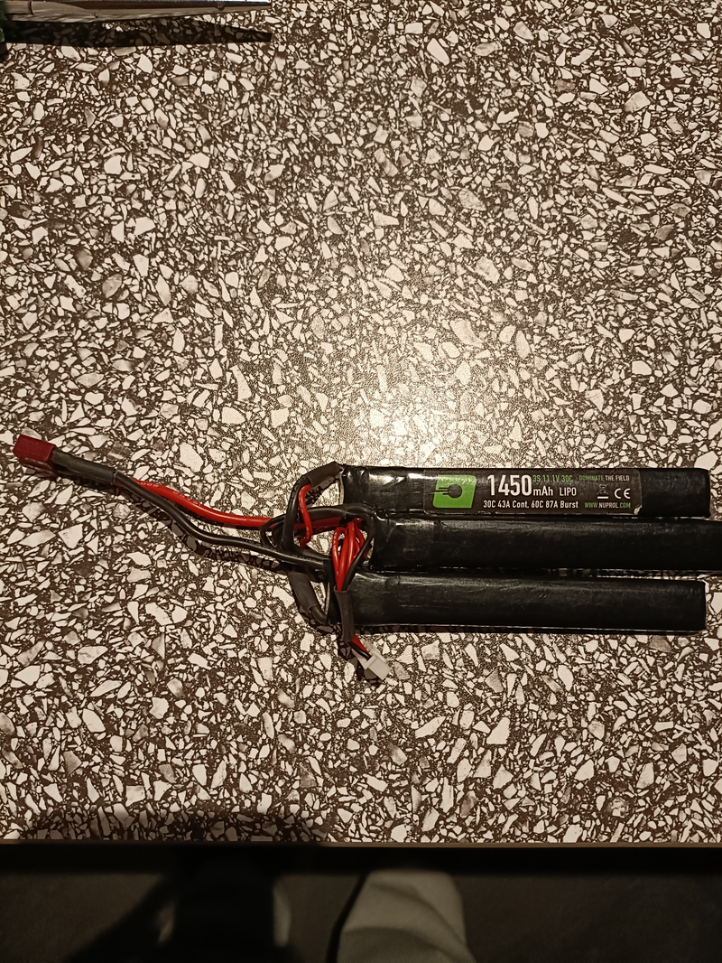 Image 1 pour Nuprol lipo 11.1V 1450mAh 30C nunchuck