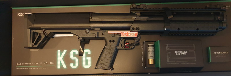 Image 1 pour SPLINTERNIEUWE KSG shotgun (nog in de doos ) Tokyo Marui