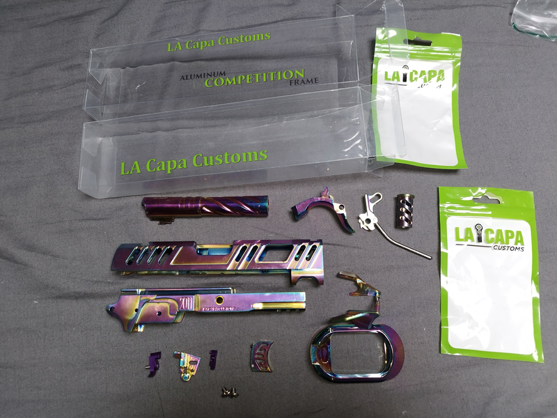 Afbeelding 1 van Hi capa custom full rainbow set nieuw