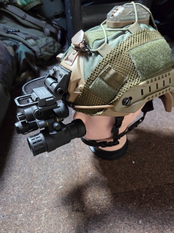 Image 2 for NEXUS SF M3 BALSTIC helm  met vele exstra
