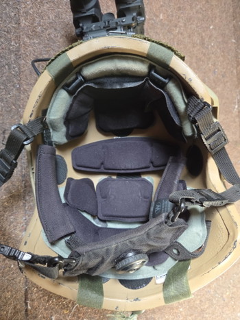 Image 3 for NEXUS SF M3 BALSTIC helm  met vele exstra