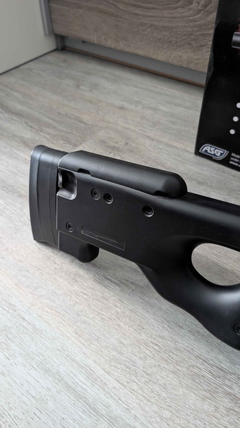 Bild 2 für L96 AW308 Sniper ASG Spring + lunette 4x32 Swiss Arms + bipied