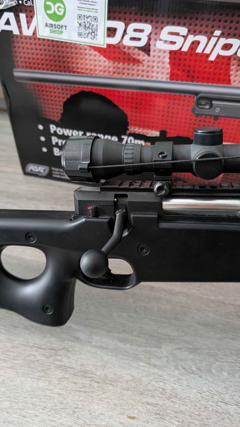 Bild 3 für L96 AW308 Sniper ASG Spring + lunette 4x32 Swiss Arms + bipied
