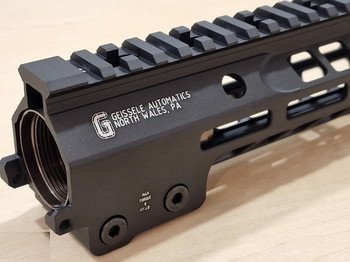 Bild 3 für Angry Gun 13 Zoll Handguard MK14 MK18 AR15 M4 MK14 Geissele M-Lok Rail - Black