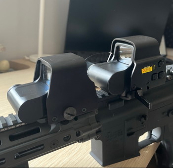 Image 4 for NEW MODEL spoce like Eotech 558 style holographic red dot sight replica for airsoft