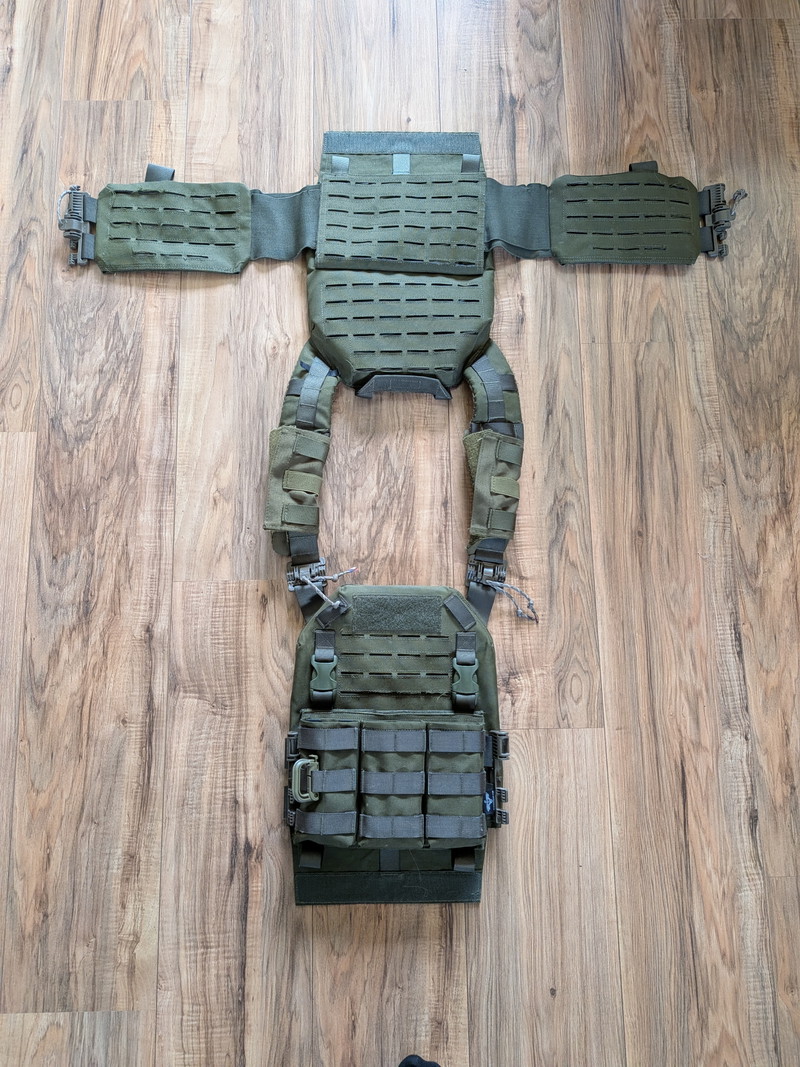 Imagen 1 de Invadergear qrb plate carrier, groen