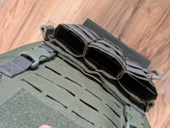 Imagen 2 de Invadergear qrb plate carrier, groen