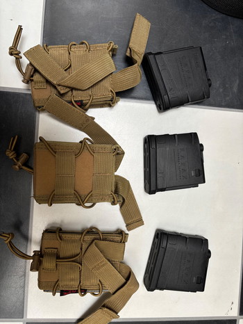 Image 4 pour Gloednieuwe DMR: Securor Rapax M1 + 4x Scope, Red Dot Sidemount, handgrip en magazijnen