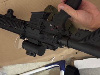 Image 5 pour Complete airsoft set , H&K 416 A5 , Glock 17 Gen4  en Shotgun M56DL