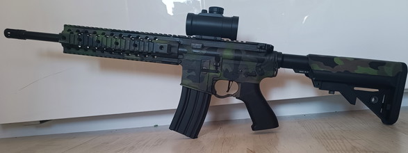 Bild für Lancer Tactical ProLine Series Full Metal M4 RIS EVO AEG met Tas en magazijnen