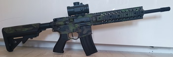 Image 2 for Lancer Tactical ProLine Series Full Metal M4 RIS EVO AEG met Tas en magazijnen