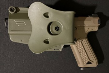 Image 4 for AAP-01 NIEUW met bijpassend Amomax holster (custom paint OD in green)