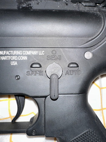 Image 2 for Colt M4 Special Forces mini Black | AEG | Cybergun FULL METAL + zak BBs en Batterij