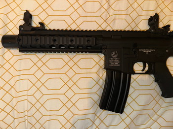 Image 3 for Colt M4 Special Forces mini Black | AEG | Cybergun FULL METAL + zak BBs en Batterij