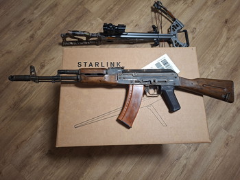 Afbeelding 4 van Rarität APS AK-74 Vollmetall Echtholz BlowBack S-AEG Softair (AK-47) (REAL LOOK)