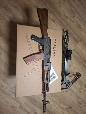 Afbeelding 5 van Rarität APS AK-74 Vollmetall Echtholz BlowBack S-AEG Softair (AK-47) (REAL LOOK)