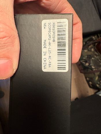 Imagen 4 de Runcam scope cam 2 25mm 4k met 256gb microsd. Compleet in doos met trigger adapter.