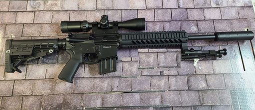 Image for S-AEG MK18  DMR Projekt Full Metall  + Scope Walther 4-9 x44