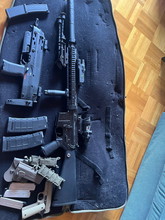 Bild für Airsoft Set Softair Sammlung GBB AEG H&K MP7, SR, Tokyo Marui 1911 nur ab 18!