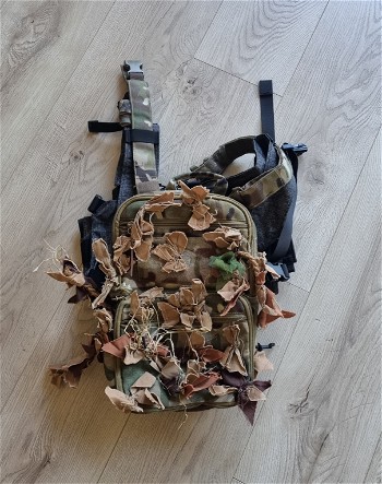 Image 3 pour Helikon tex chest rig met backpack.