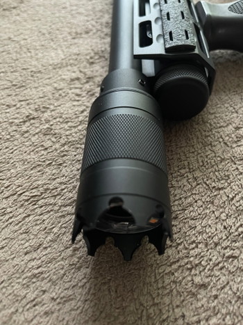 Image 3 for Golden Eagle m870 gas pump shotgun + tracer unit + m4 adapter en midcap