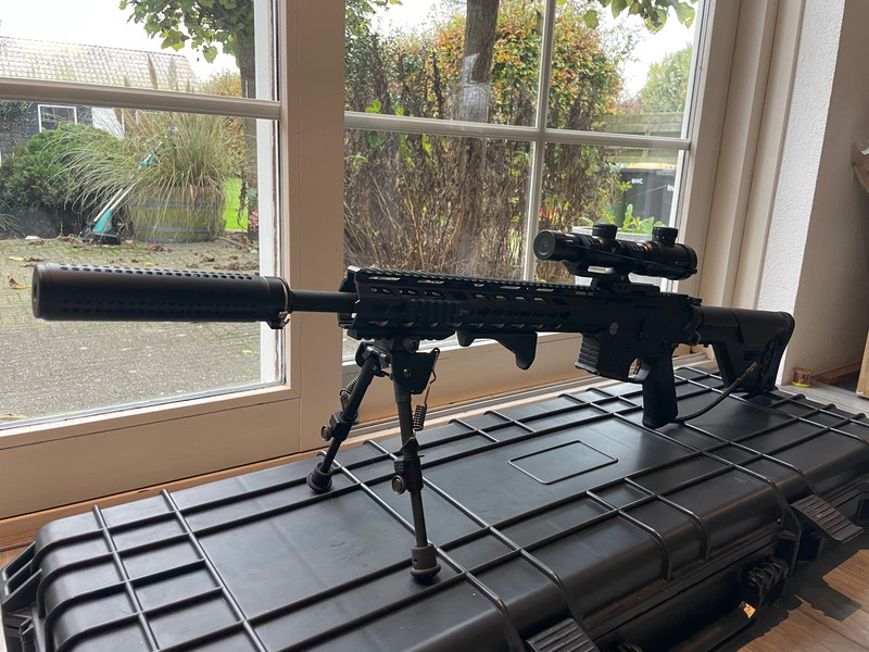 Afbeelding 1 van HPA DMR - Krytac Tridant + case/attachments/mags