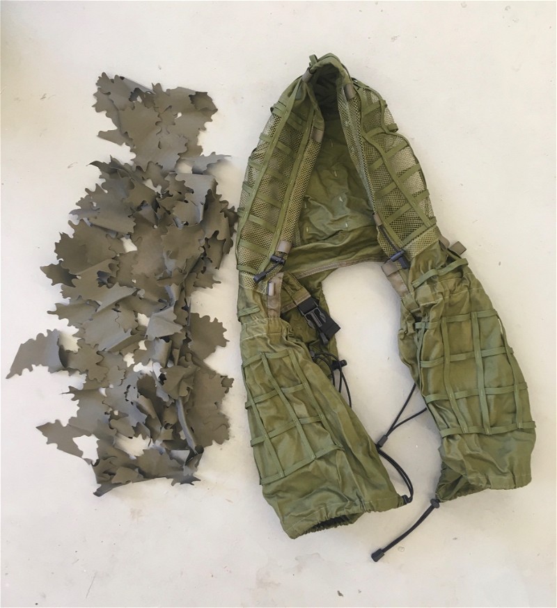 Image 1 for Assault ghillie with laser cut leaves