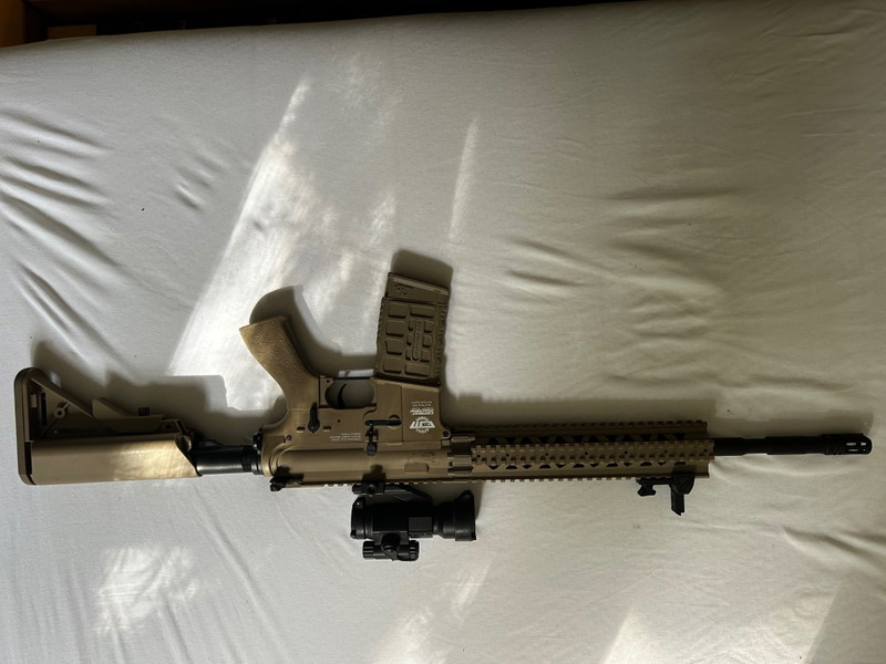 Image 1 for G&G CM16 R8-L 0.5J Softair Gewehr desert