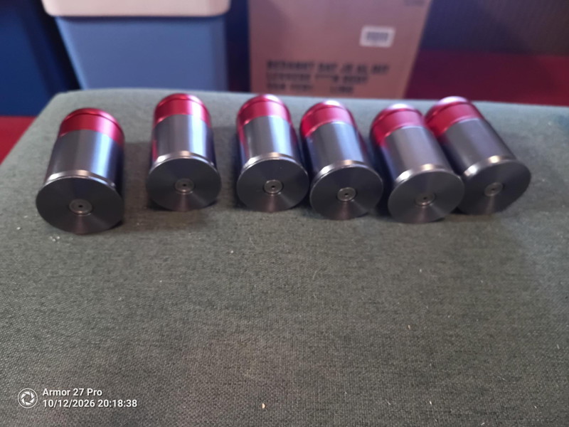 Image 1 for 40mm granaten Nurpol rood