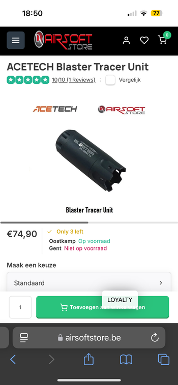 Image 4 pour ACETECH Blaster Tracer Unit