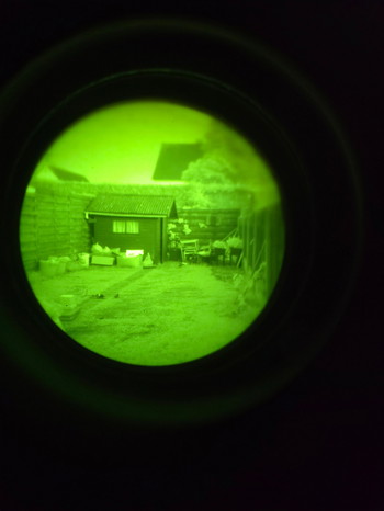 Image 4 for Green Phofor Cat Eyes 14, full Carson housing and lenses with L3 OMNI 8 contract tubes
