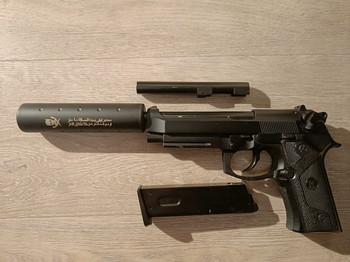 Afbeelding 2 van ASG 1911 Tactical, ASG cz75 en een KWA M9 Baretta