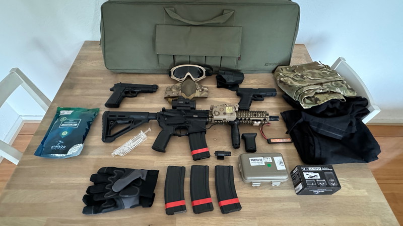 Imagen 1 de Complete Gear Full Metal MK18, Beretta, Glock 17