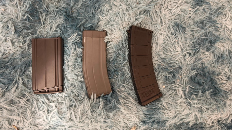 Image 1 for 3x Mags -VFC AR15 GBB + AEG MK17/20 Mid + AEG AK74 Mid