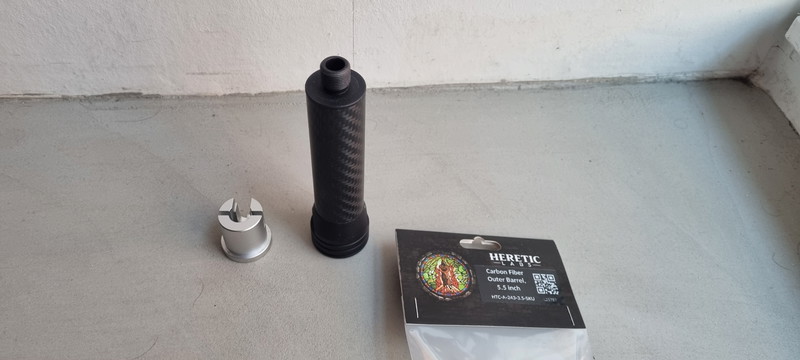 Image 1 for Wolverine/Heretic Carbon outer barrel