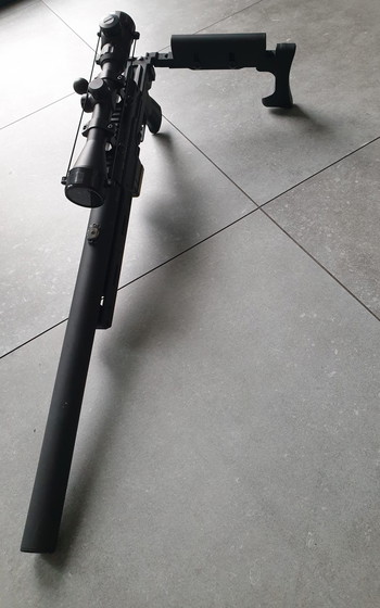 Imagen 5 de Archwick &T SPR-300 Blackout Airsoft + 4 mags + scope