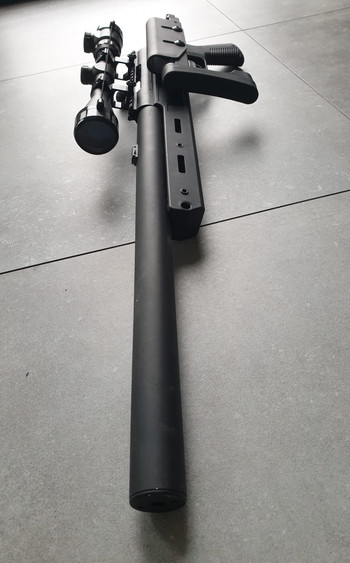 Imagen 7 de Archwick &T SPR-300 Blackout Airsoft + 4 mags + scope