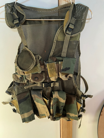 Image 2 for Vest , camo met opbergvakken