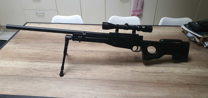 Image 1 pour ASG sniper met scope en 2 mags