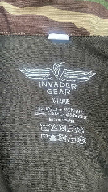 Image 2 pour Shirt Invader gear Combat Maat: XL Kleur: Woodland