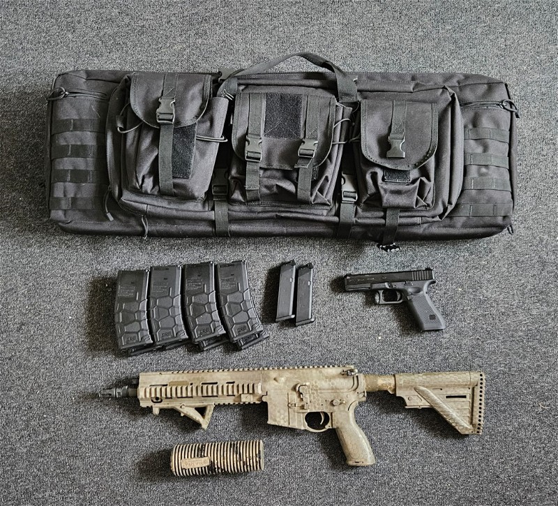 Afbeelding 1 van HK416 & Glock 17 + manta sleeve