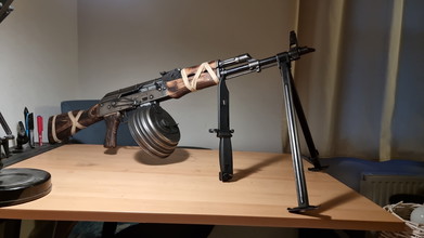 Imagen para GHK AK-47 with upgrades, accessories, magazines and hpa drum mag